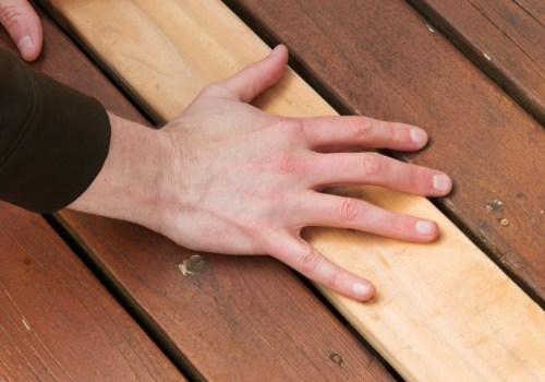 Should you repair or replace a deck?