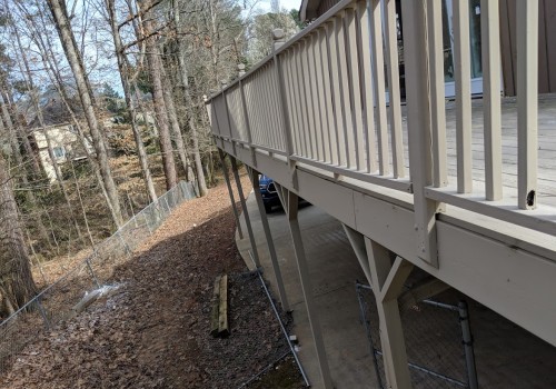 How to repair deck railing?