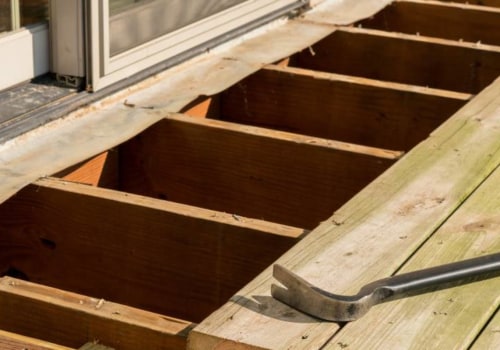 How much should it cost to repair a deck?